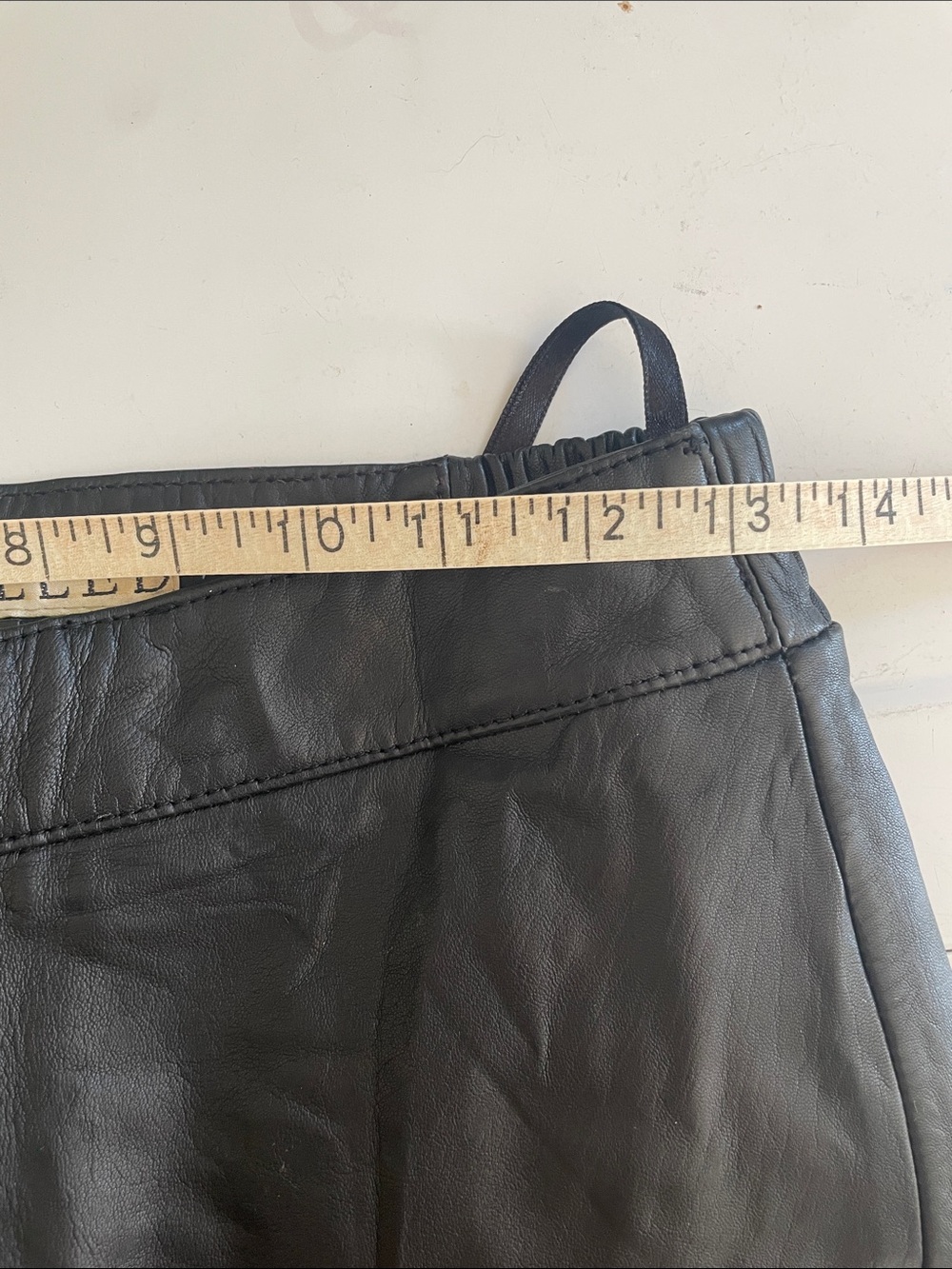 Vintage Leather Pants - Picture 9 of 12